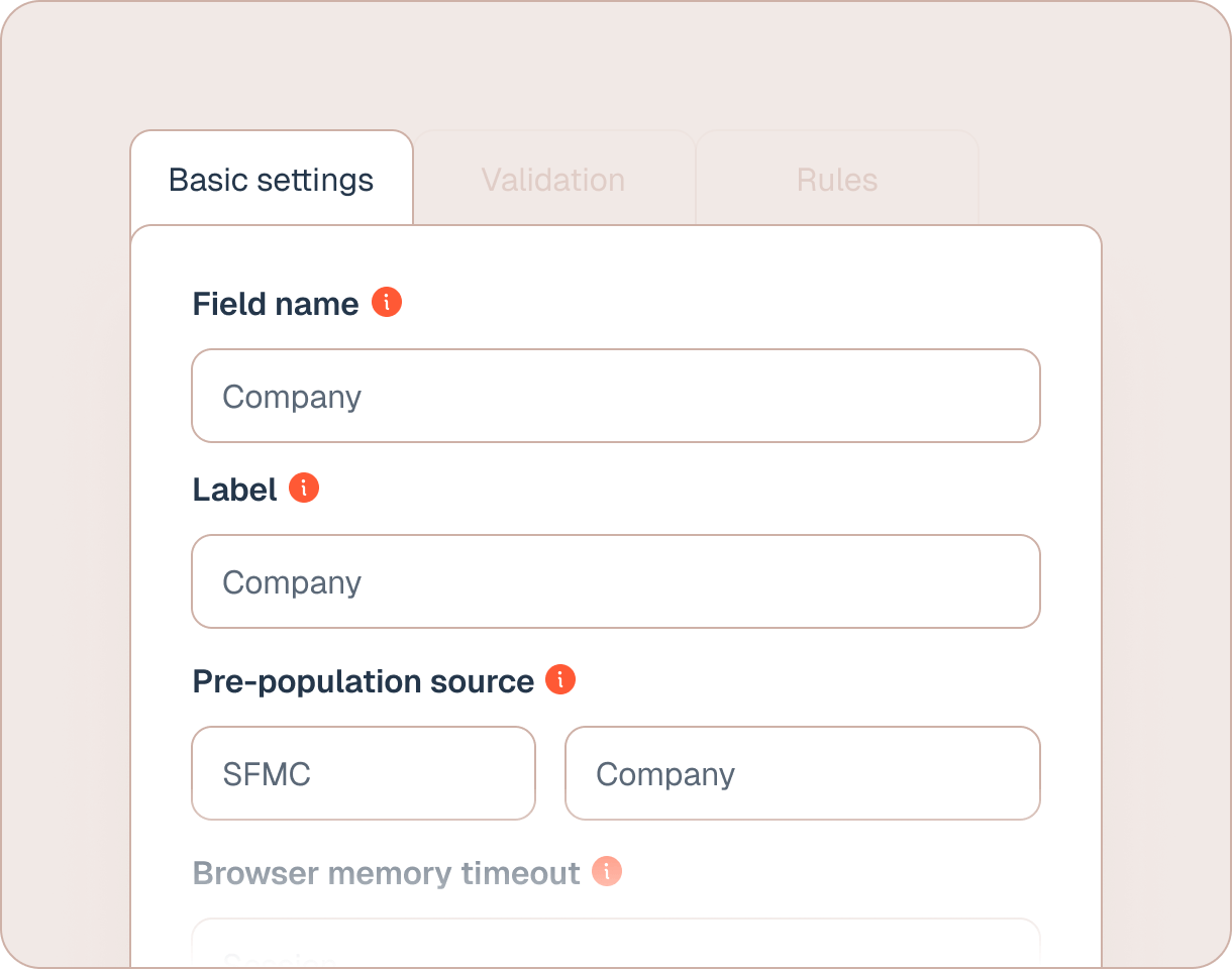 3. Deploy governed forms at scale